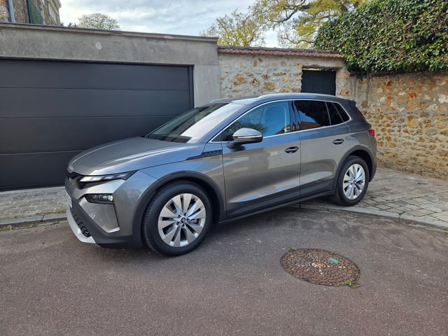 Skoda elroq finition Clever 85 pack Charlie gris graphite