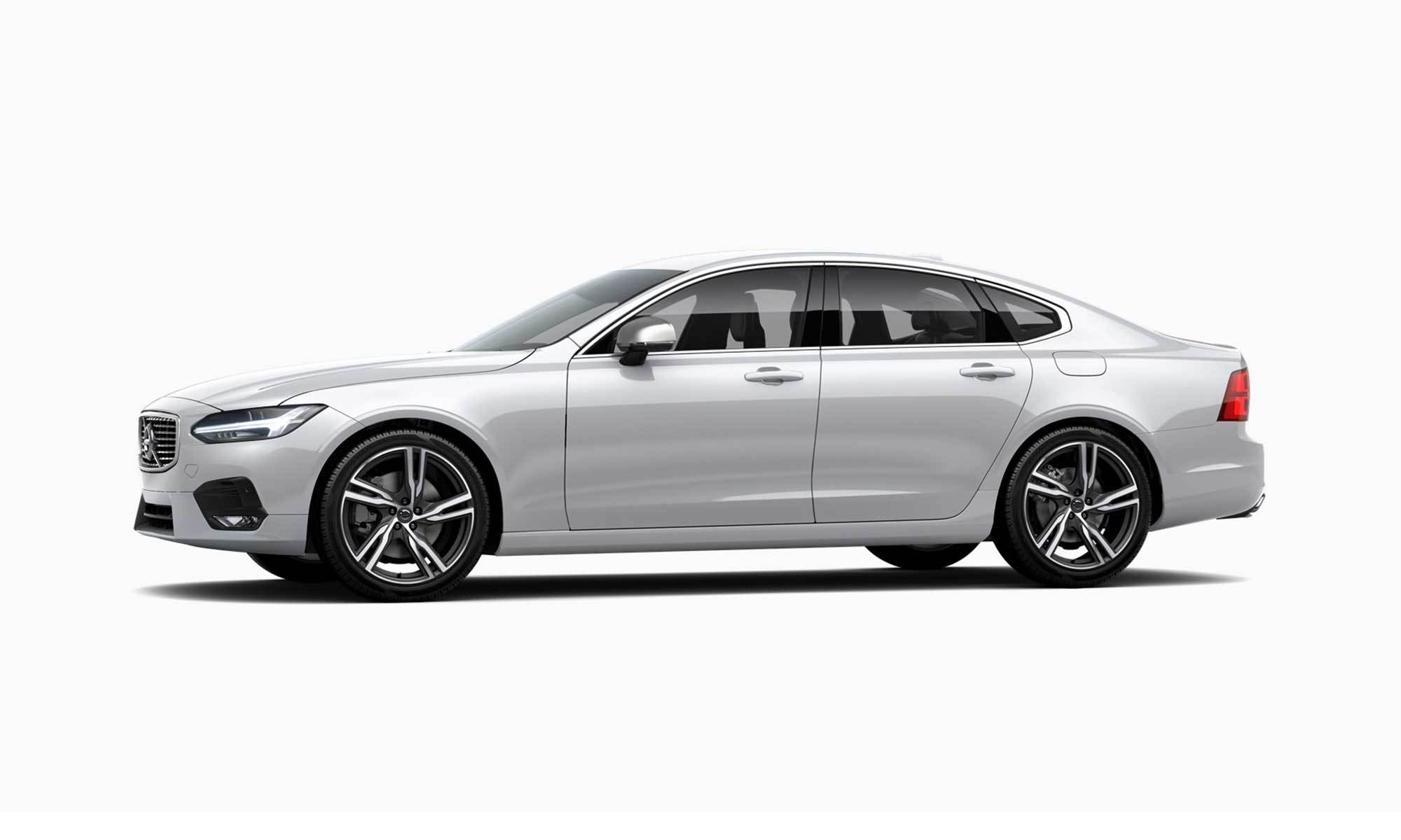 Volvo S90 T8 Twin Engine charging station