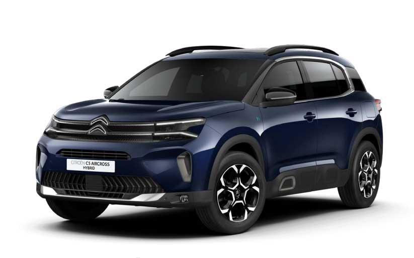 Citroën C5 Aircross Plug-in Hybrid charging station